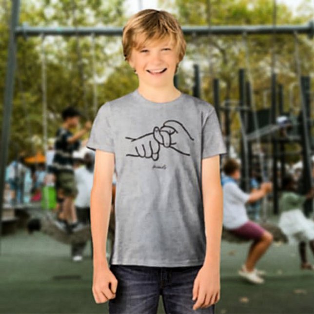 ASL Vänner Barn T-Shirt – Vänskap (Skapare uppladdad)
