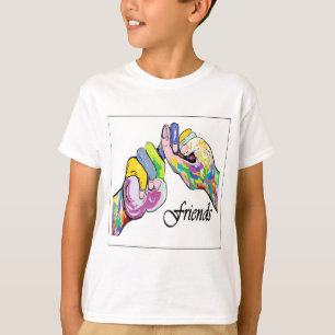 Asl-vänner T-shirt