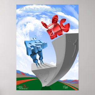 ASL vs ENGELSKA Poster