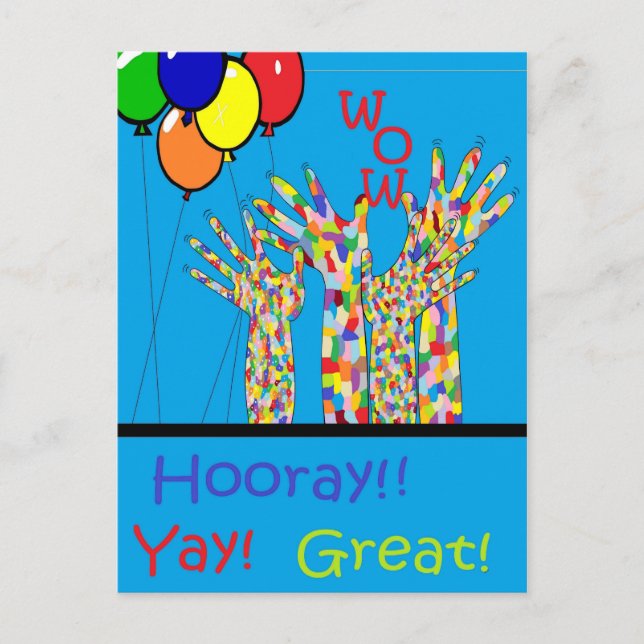 ASL Yay Vykort (Framsida)