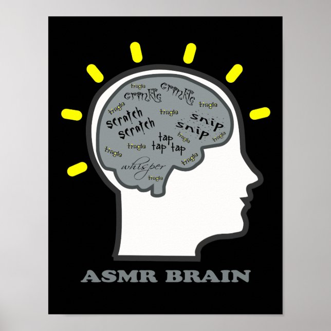 ASMR. Brain Poster (Framsidan)