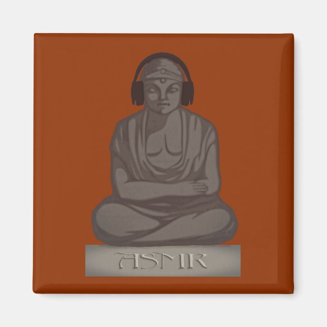 ASMR Buddha Magnet (Framsidan)