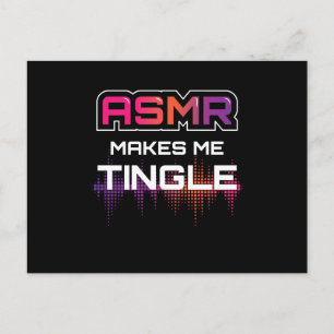 ASMR gör mig till Tingle Vykort