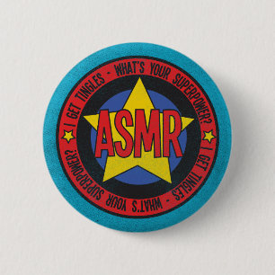 ASMR vad är din superpoweren bedrövade logotyp Knapp