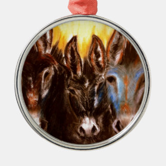 Åsna av BLMEN Julgransprydnad Metall