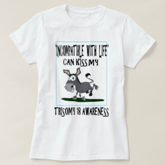 Åsna för Trisomy 18 T-shirt