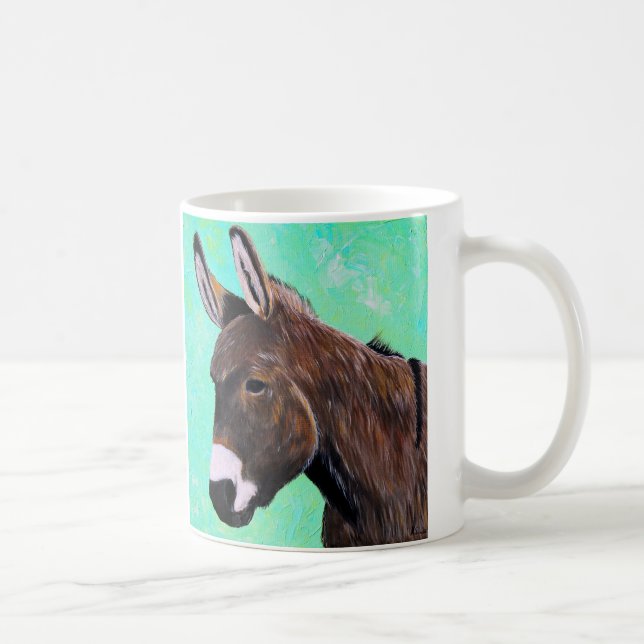 Åsna målning kaffemugg (Höger)