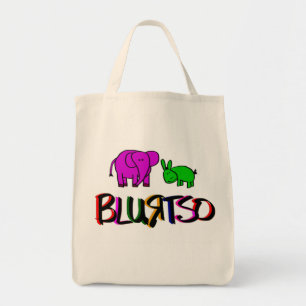 åsna och elefant tygkasse