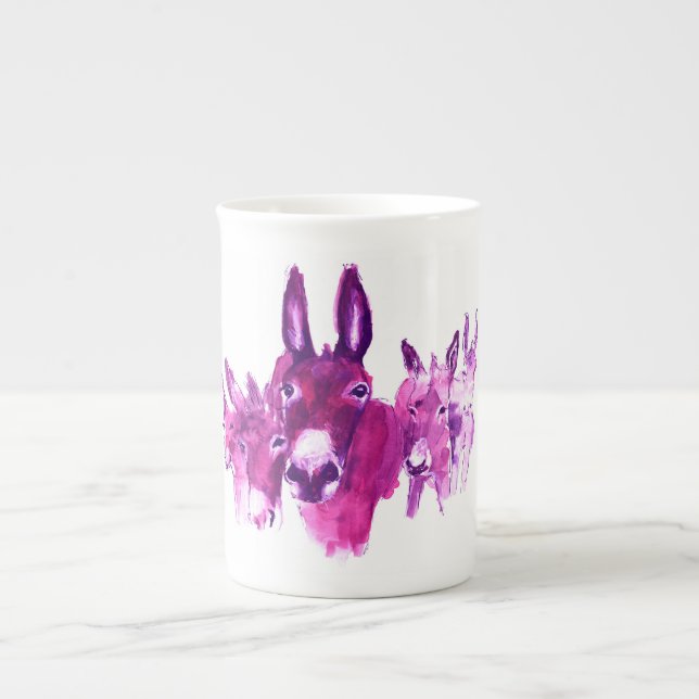 Åsnakaffemugg Benporslin Mugg (Framsidan)