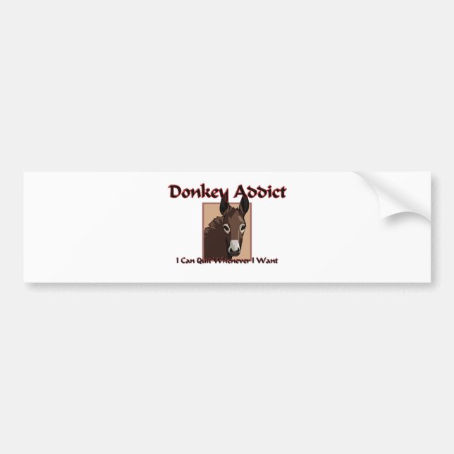 Åsnaknarkare Bildekal (Framsidan)