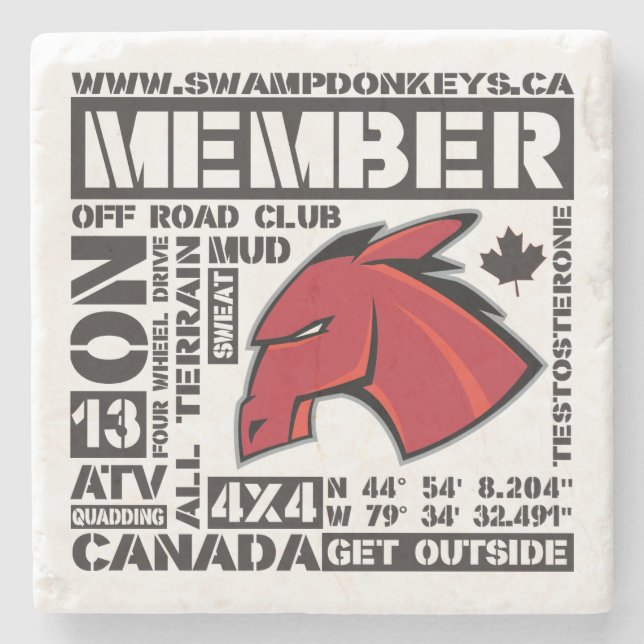 Åsnakustfartyg Stenunderlägg (Framsidan)