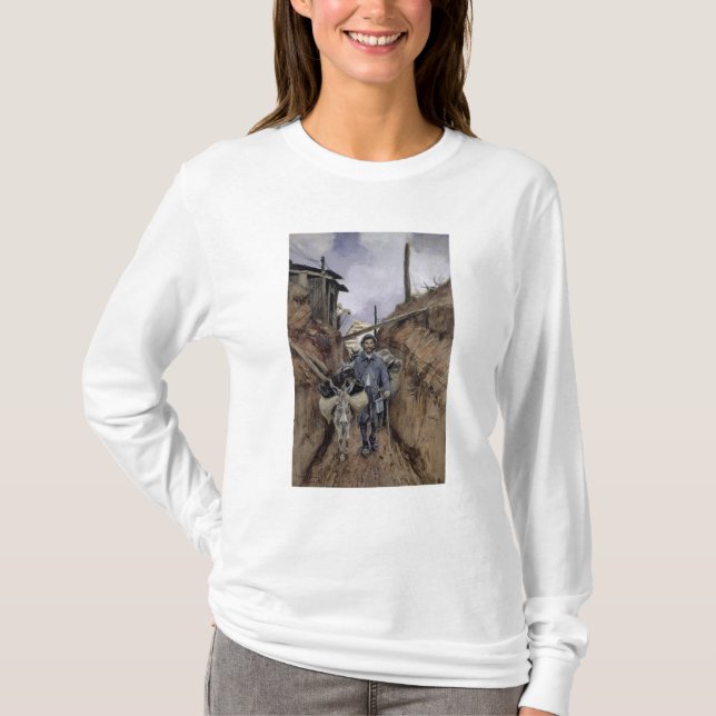 Åsnan, Somme, 1916 T-shirt (Framsida)