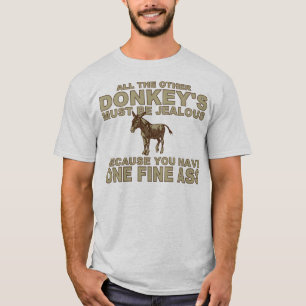 Åsnan väljer fodrar upp t shirt