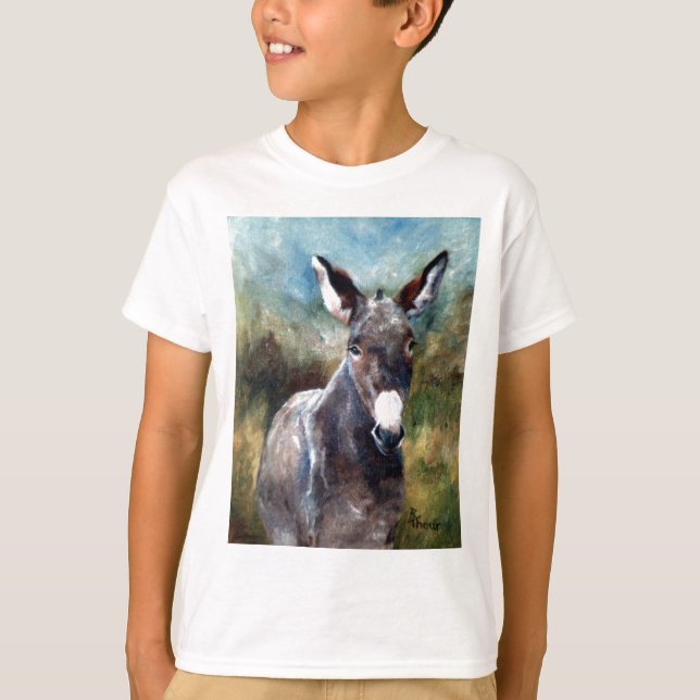 Åsnaporträtt Tee Shirt (Framsida)