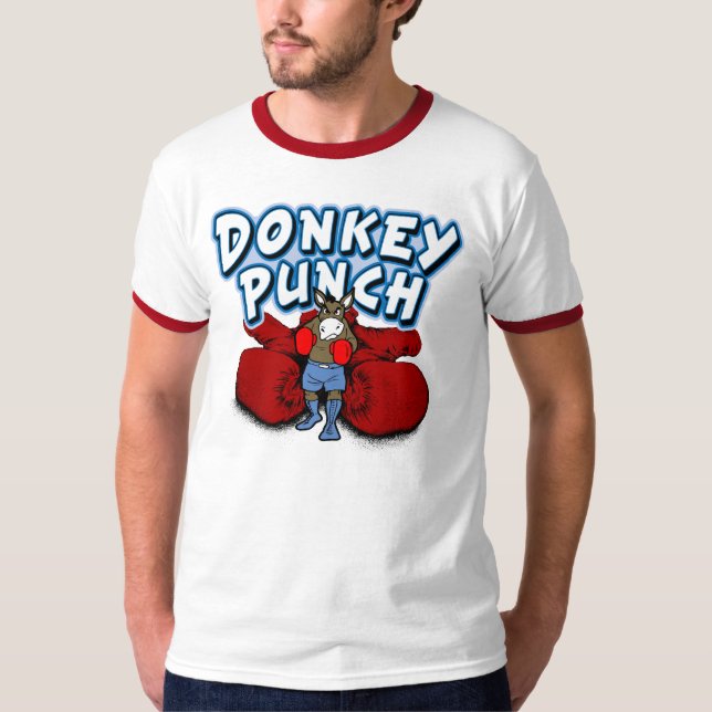Åsnastansmaskin Tee Shirt (Framsida)