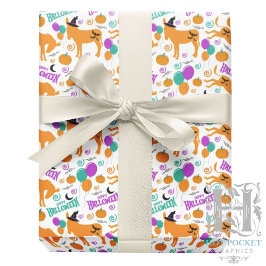 Åsne Halloween-inpackningspapper Presentpapper