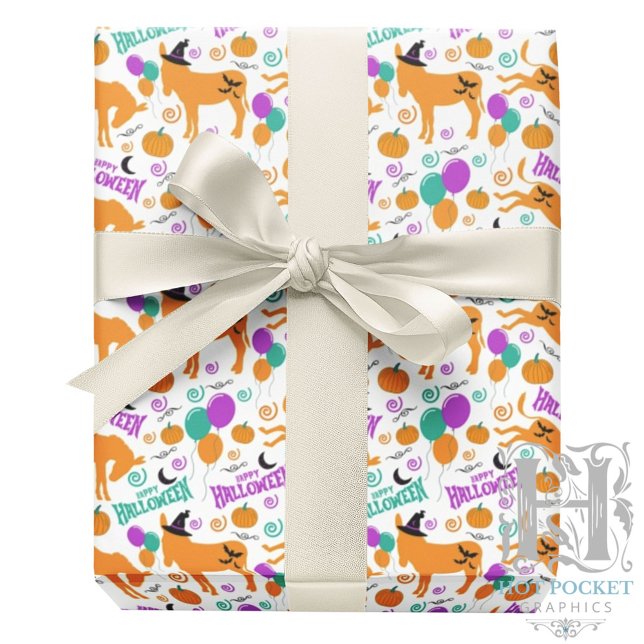 Åsne Halloween-inpackningspapper Presentpapper (Skapare uppladdad)