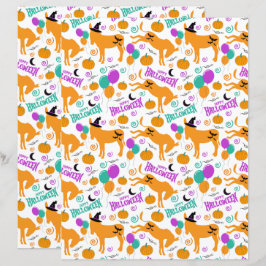 Åsne Halloween Scrapbook Papper