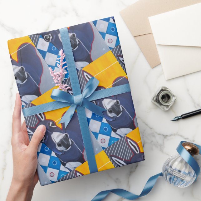 Åsnesknuff-målning av Alfred Fox Presentpapper (Gifting)