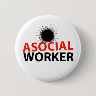 Asocial arbetare knapp