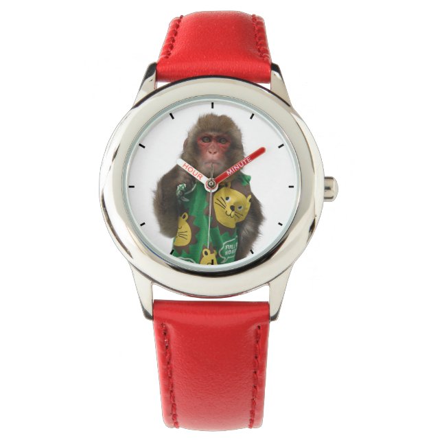 Asomonkey Siotaro children's watches.　しおたろうの子供用 Armbandsur (Framsida)