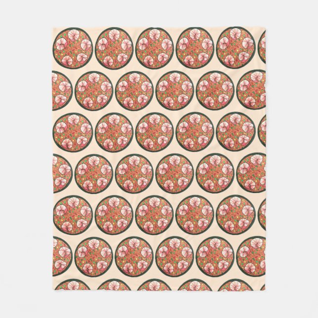 Asopao con Camarones Puerto Rican Shrimp Stew Fleecefilt (Framsidan)