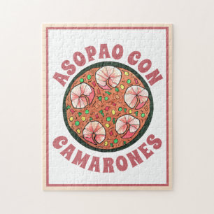 Asopao con Camarones Puerto Rican Shrimp Stew Pussel