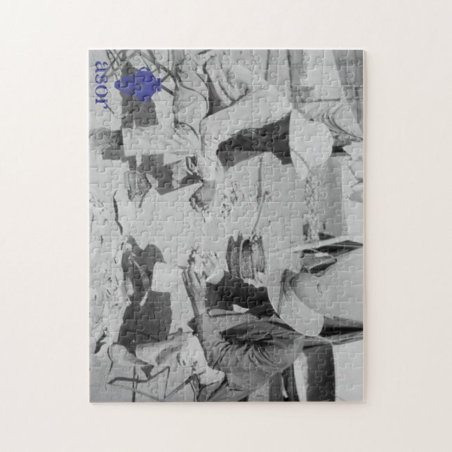 ASOR arkiverar pussel: Beit Mirsim Pussel (Vertikal)