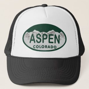 Asp- Colorado registreringsskylt Keps