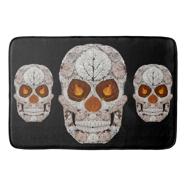 Asp- lövskalle 11 badrumsmatta (Framsidan)