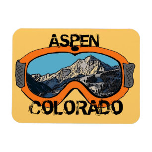 Asp- magnet för Colorado orange snögoggles
