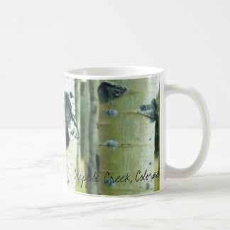 Asp- skäll, krymplingbäck, Colorado Kaffemugg