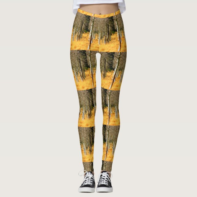 asp- skogen leggings (Framsida)