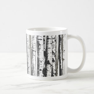 asp- träd kaffemugg