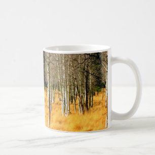 asp- trädkaffemugg kaffemugg