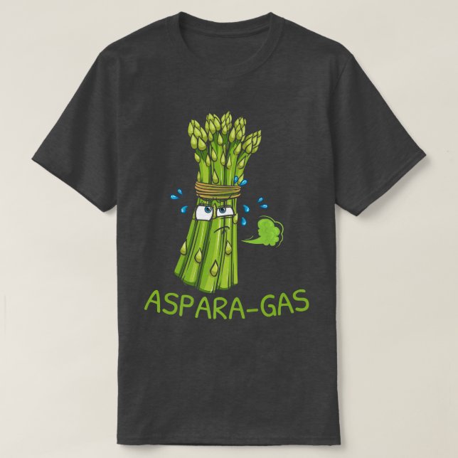 Asparagas Asparagus Garden Vegetable Vegetarian Ve T Shirt (Design framsida)