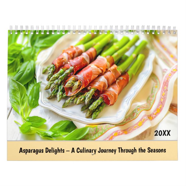 Asparagus Delights – A Culinary Journey Through th Kalender (Omslag)