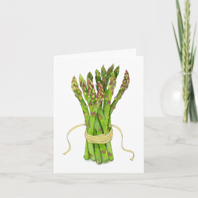 Asparagus Folded Kort (Framsida)