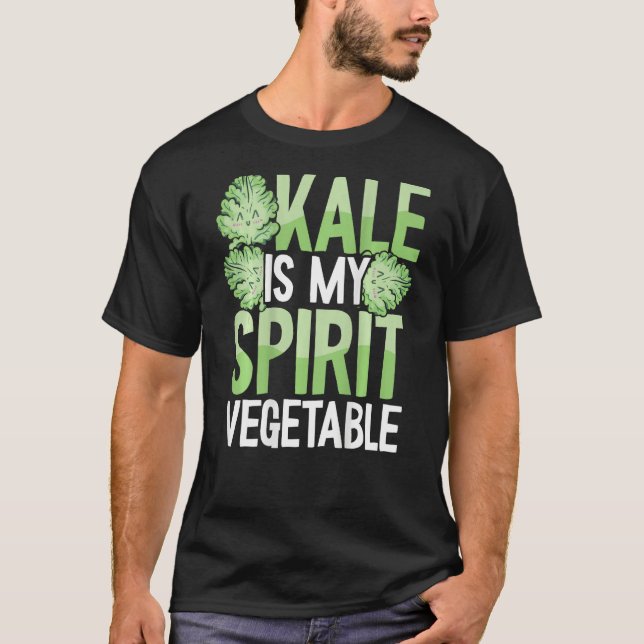 Asparagus Is My Spirit Vegetable Backprint Vegetab T Shirt (Framsida)