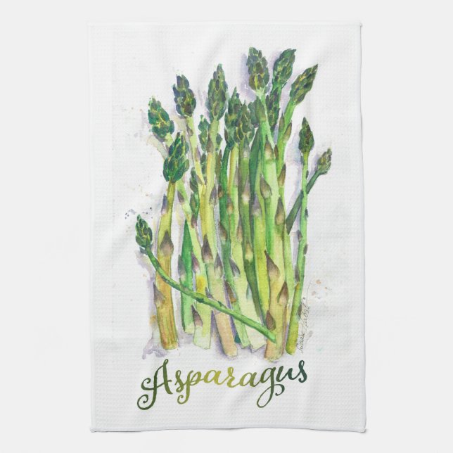Asparagus Kitchen Towels Kökshandduk (Vertikal)