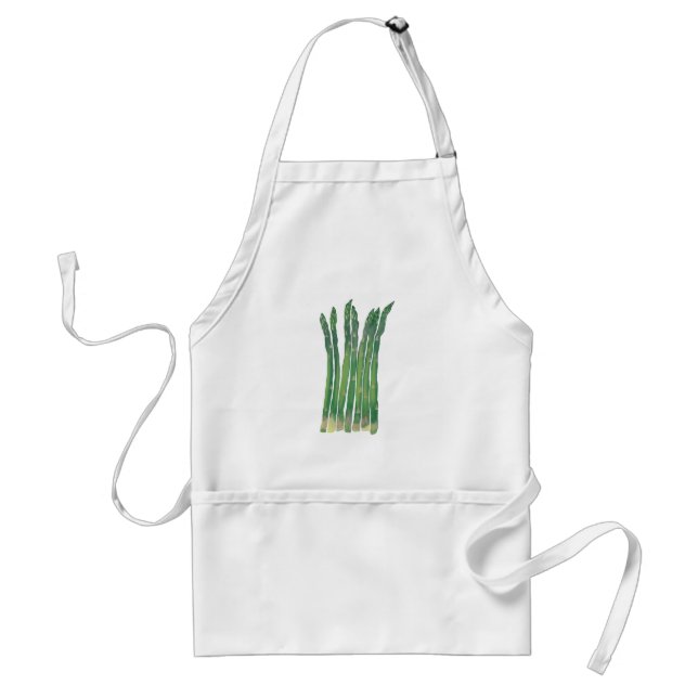 Asparagus matgrönsaksaproner förkläde (Framsidan)