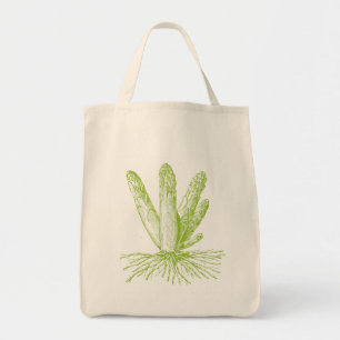 Asparagus Organic Livsmedel Tote Tygkasse