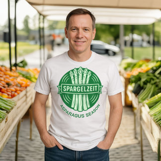 Asparagus Season Spargelzeit Celebrate Vegetables T Shirt