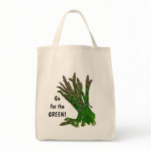 Asparagus Shopping bag