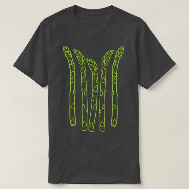 Asparagus T Shirt (Design framsida)