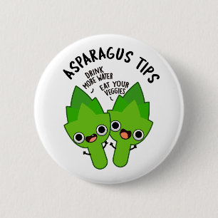 Asparagus Tips Funny Veggie Pun Knapp