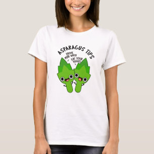 Asparagus Tips Funny Veggie Pun T Shirt