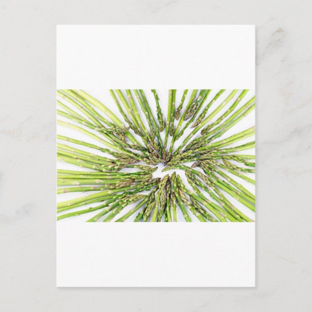 Asparagus Towards Centre Vykort (Framsida)