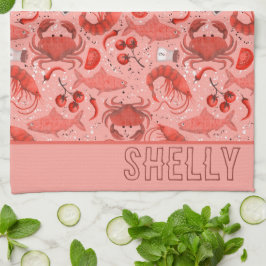 Aspektakulär fisk kökshandduk