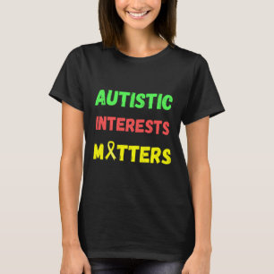 Aspekter på autistiska intressen t shirt